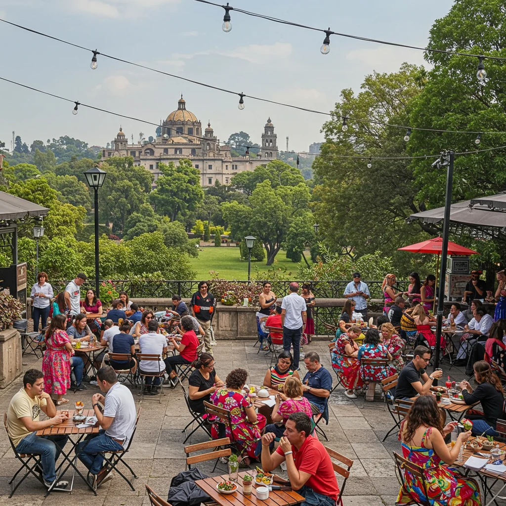 Dining and Refreshments Near Chapultepec Castle