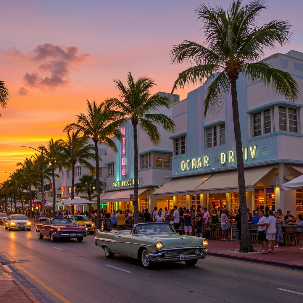 How Did Ocean Drive Become an Iconic Destination?
