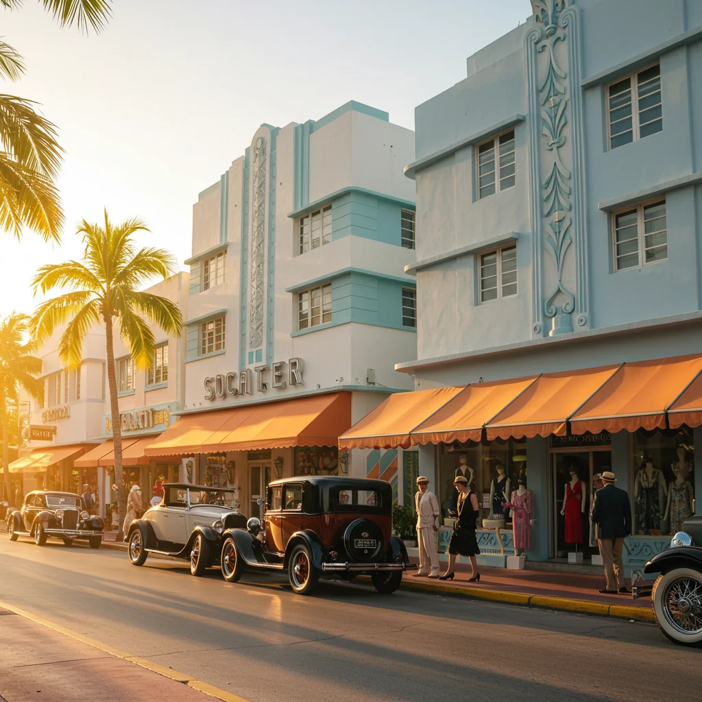 Shopping in the Art Deco District