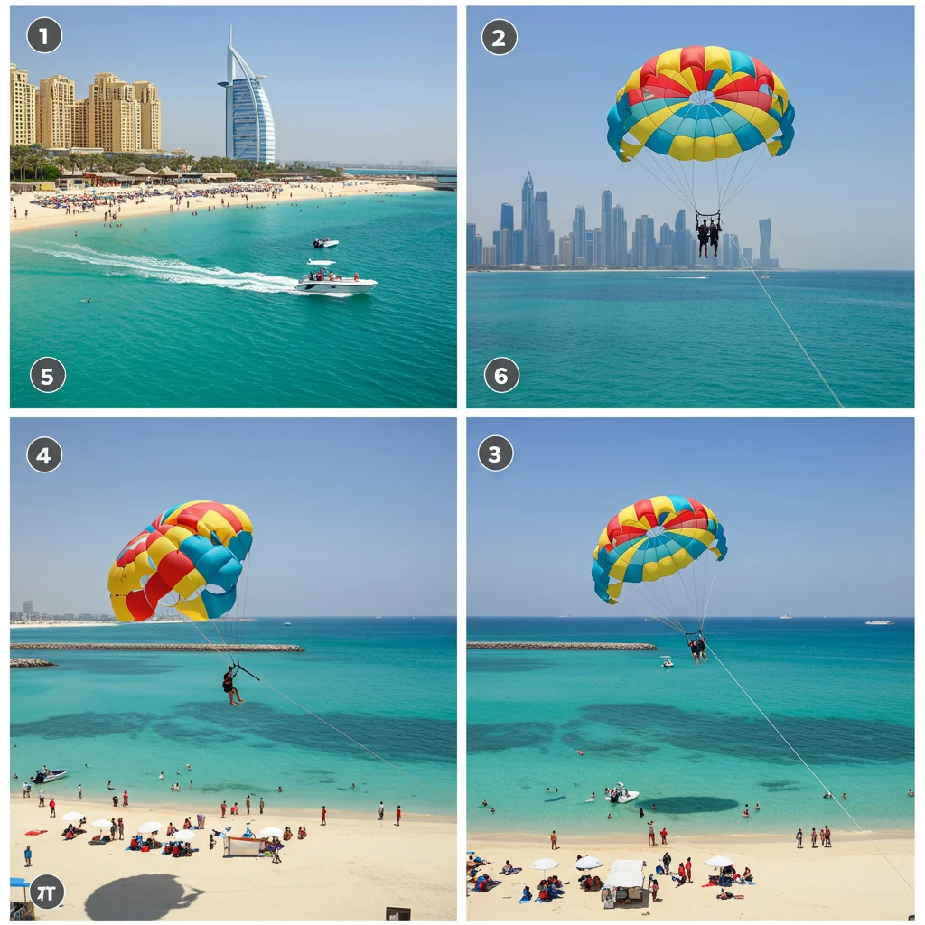 Step-by-Step: The Parasailing Process in Dubai