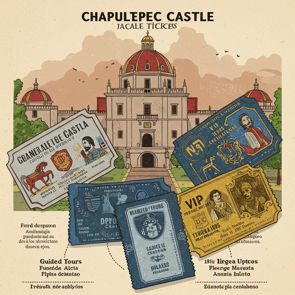 Types of Chapultepec Castle Tickets Explained