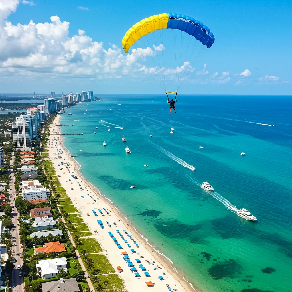 What Are the Most Scenic Parasailing Routes in Fort Lauderdale?