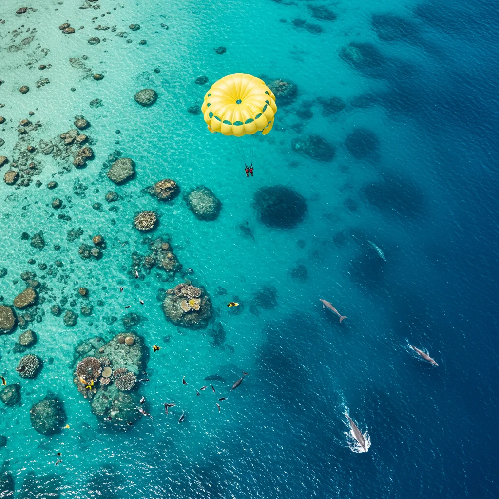 What Marine Life Might You See While Parasailing?