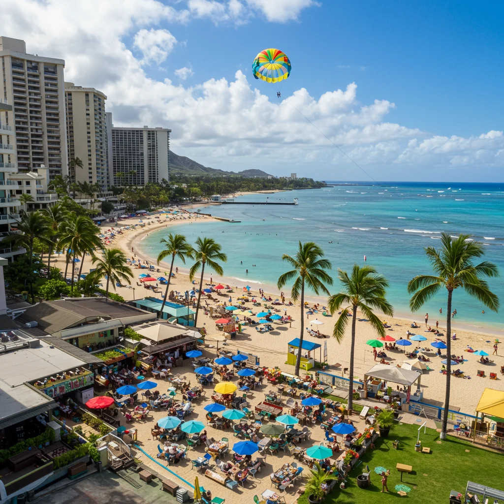 Best Places to Eat After Parasailing in Waikiki
