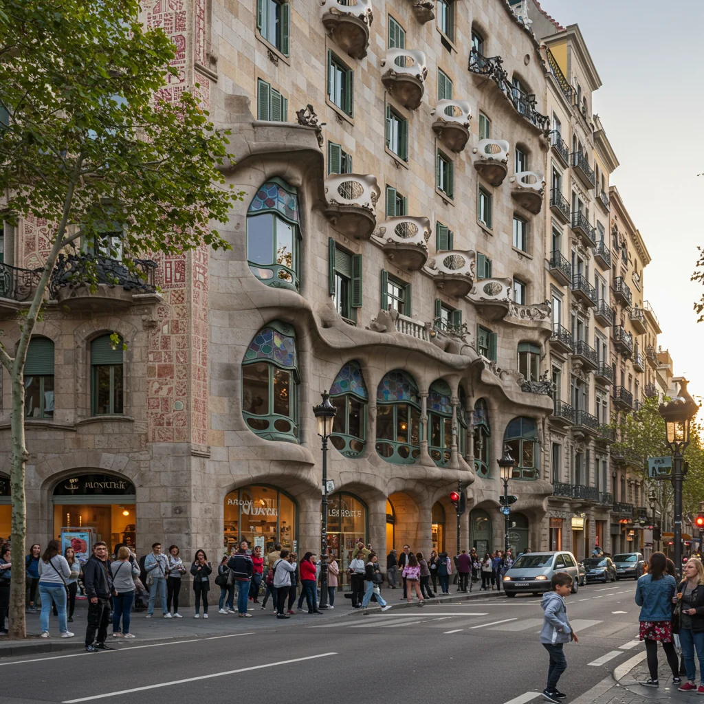 Casa Milà (La Pedrera): The Stone Quarry