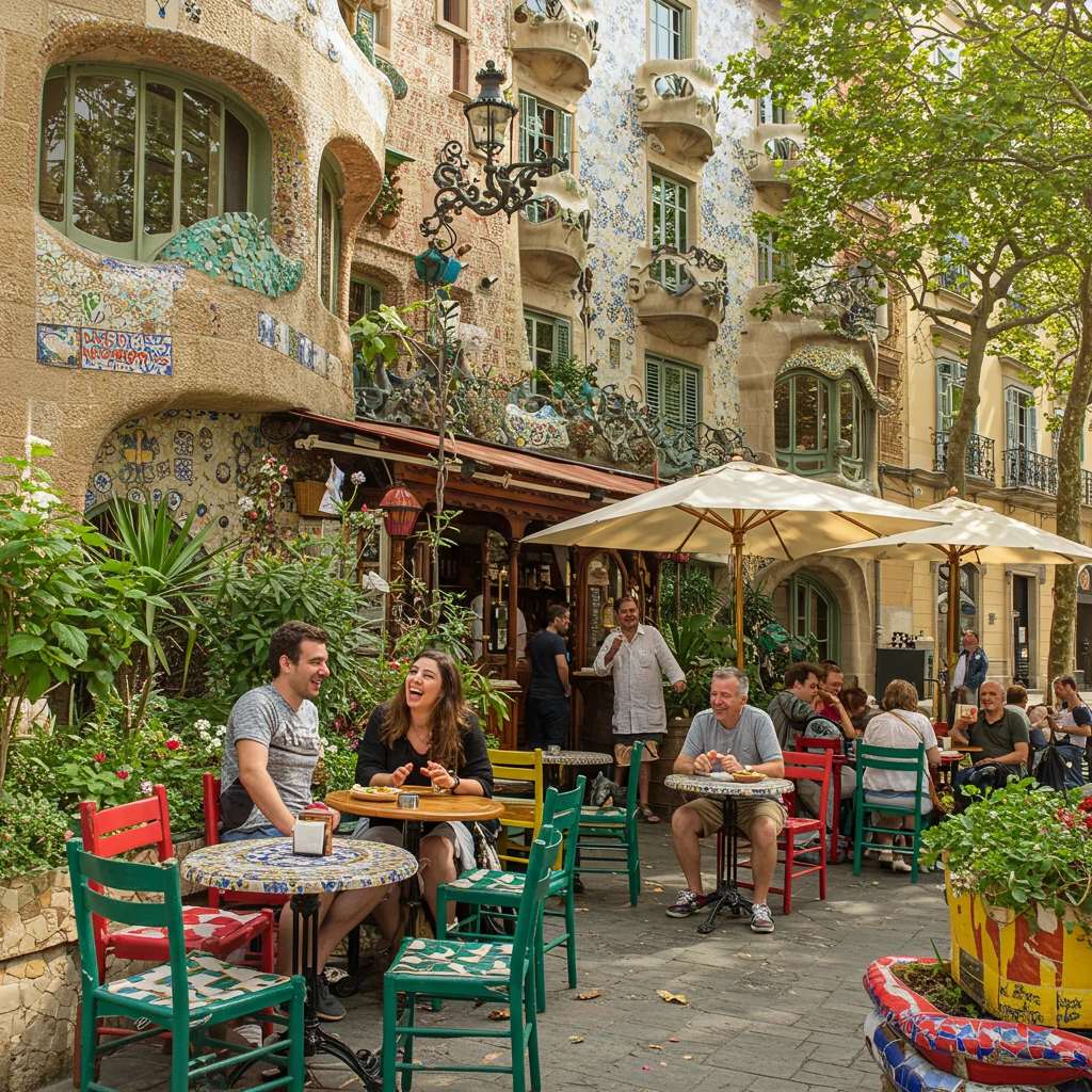 Dining Near Gaudí’s Landmarks