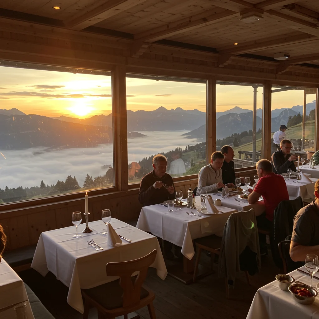 Dining with a View: Restaurants and Cafes at the Summit