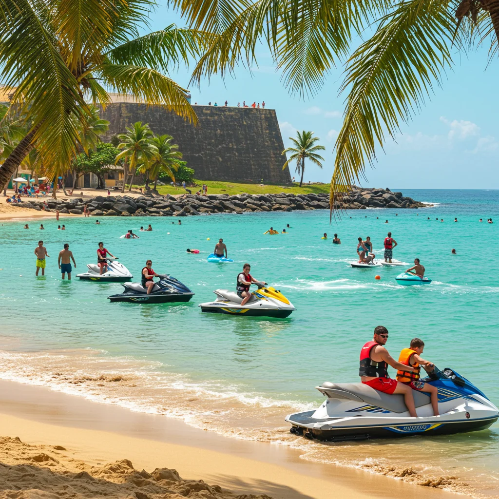 Family-Friendly Jet Ski Options in San Juan
