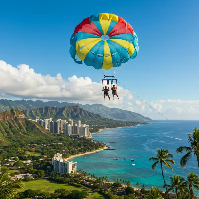 Fly High in Oahu: Parasailing with a View