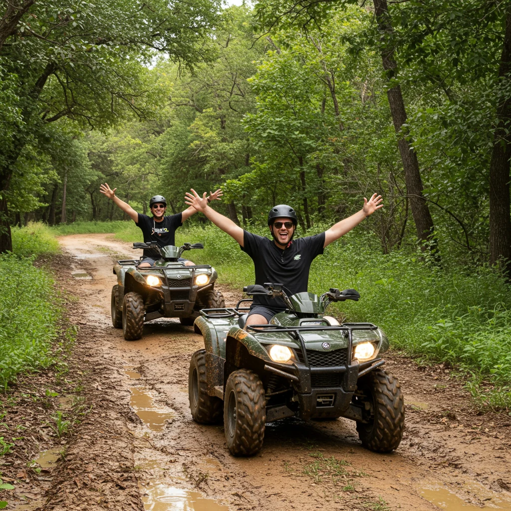 Group and Event ATV Riding in Houston