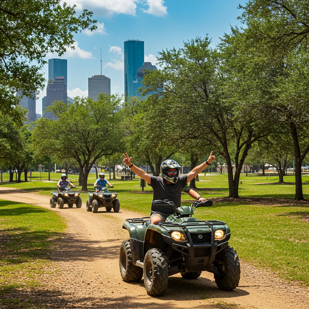 Guided ATV Tours in Houston