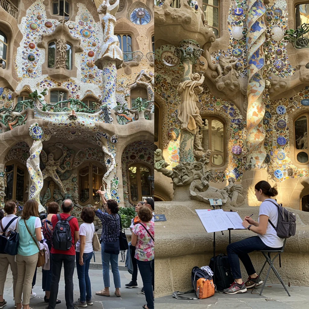 Guided Tours vs. Self-Guided Gaudí Experiences