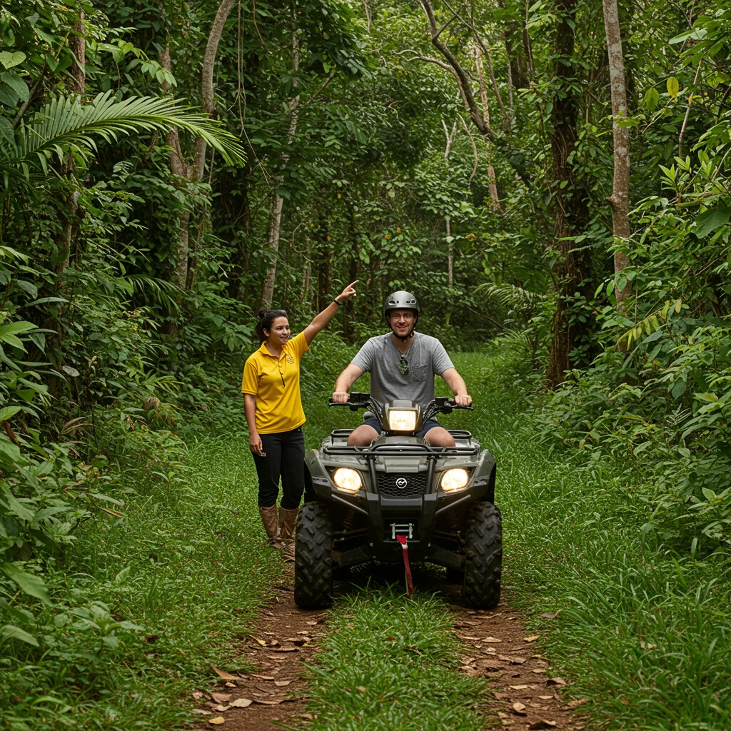 Is an ATV Jungle Ride Safe for Beginners?