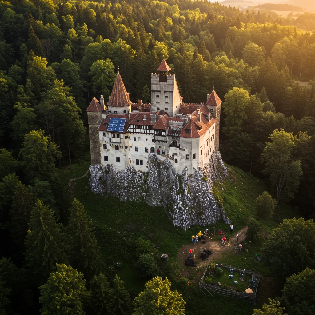 Sustainability and Preservation Efforts at Bran Castle