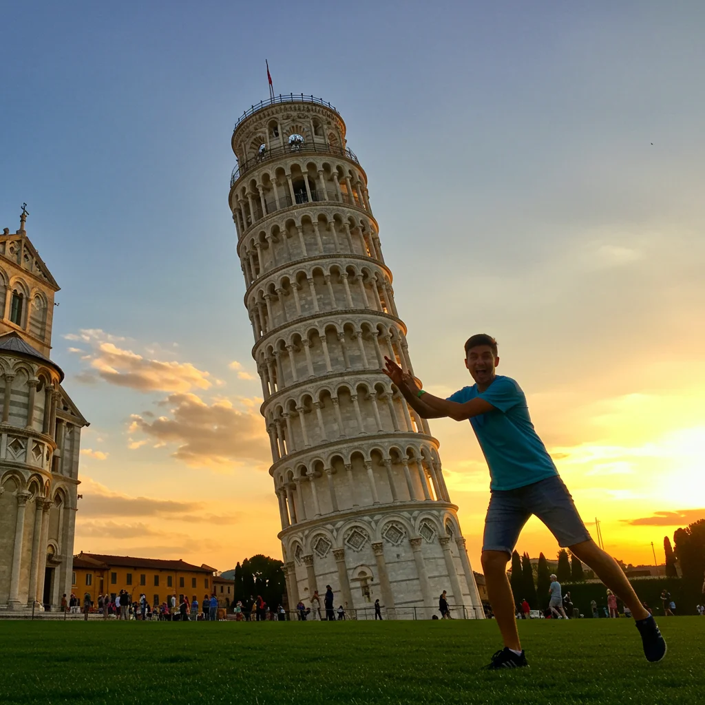 Tips for Taking Iconic Leaning Tower Photos