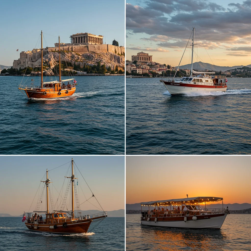 Types of Boat Tours Available in Athens