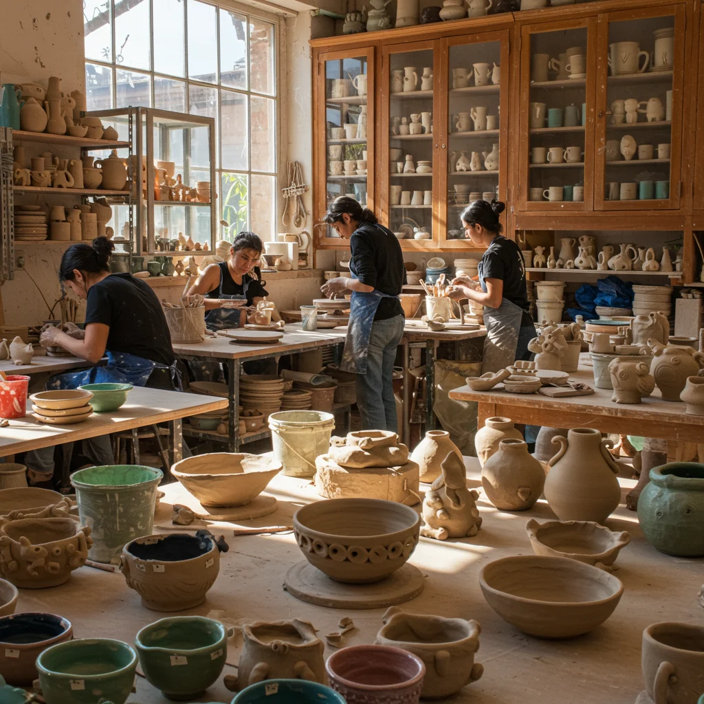 Types of Ceramic Workshops Available in Barcelona