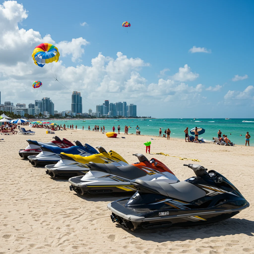 Types of Jet Ski Rentals Available in Miami