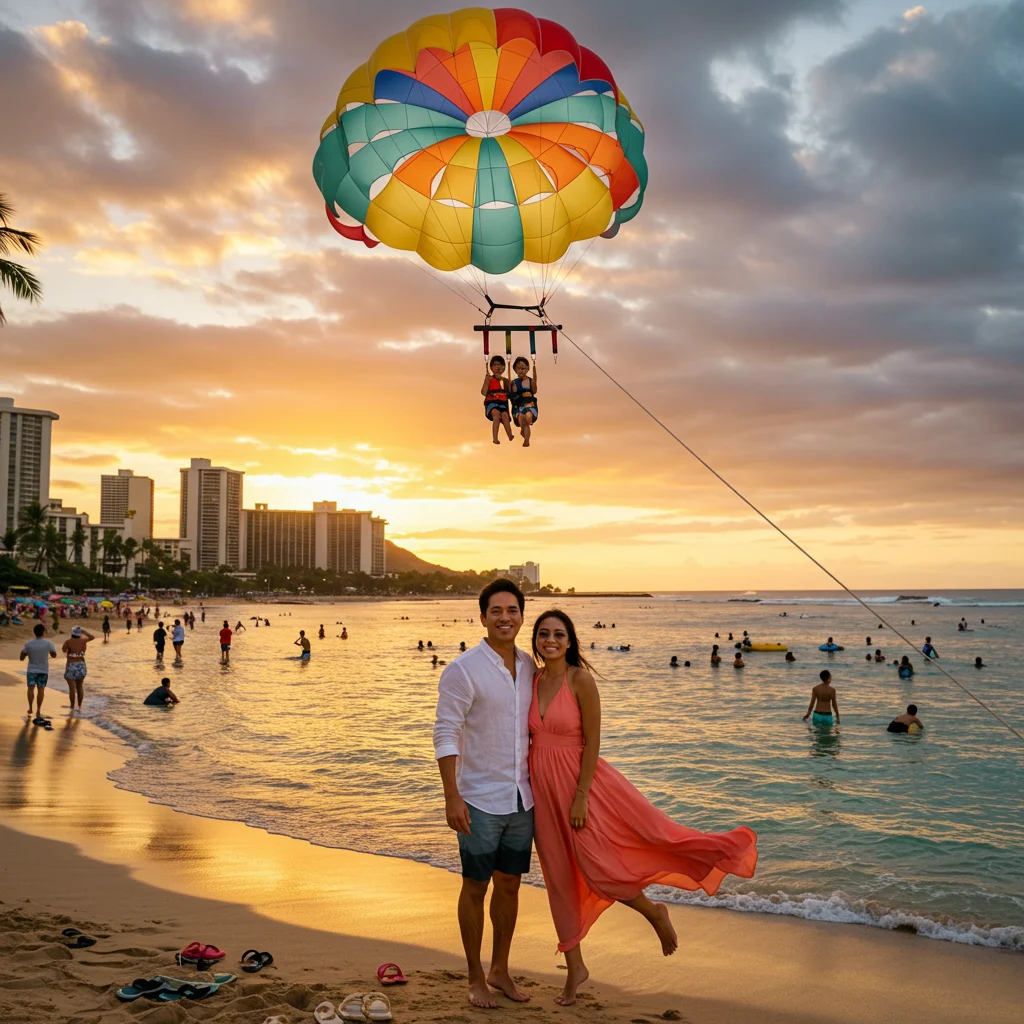 Waikiki Parasailing for Special Occasions