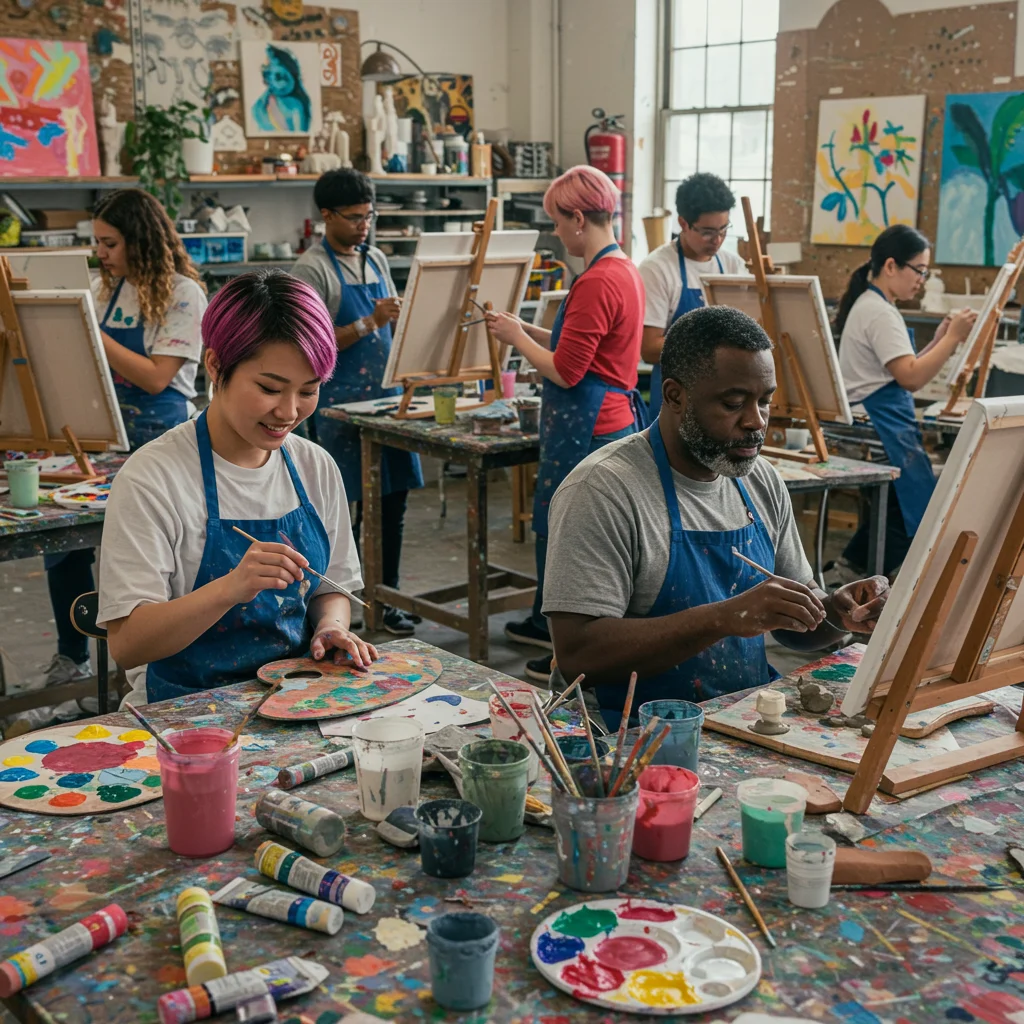Why Choose a Hands-On Art Experience?