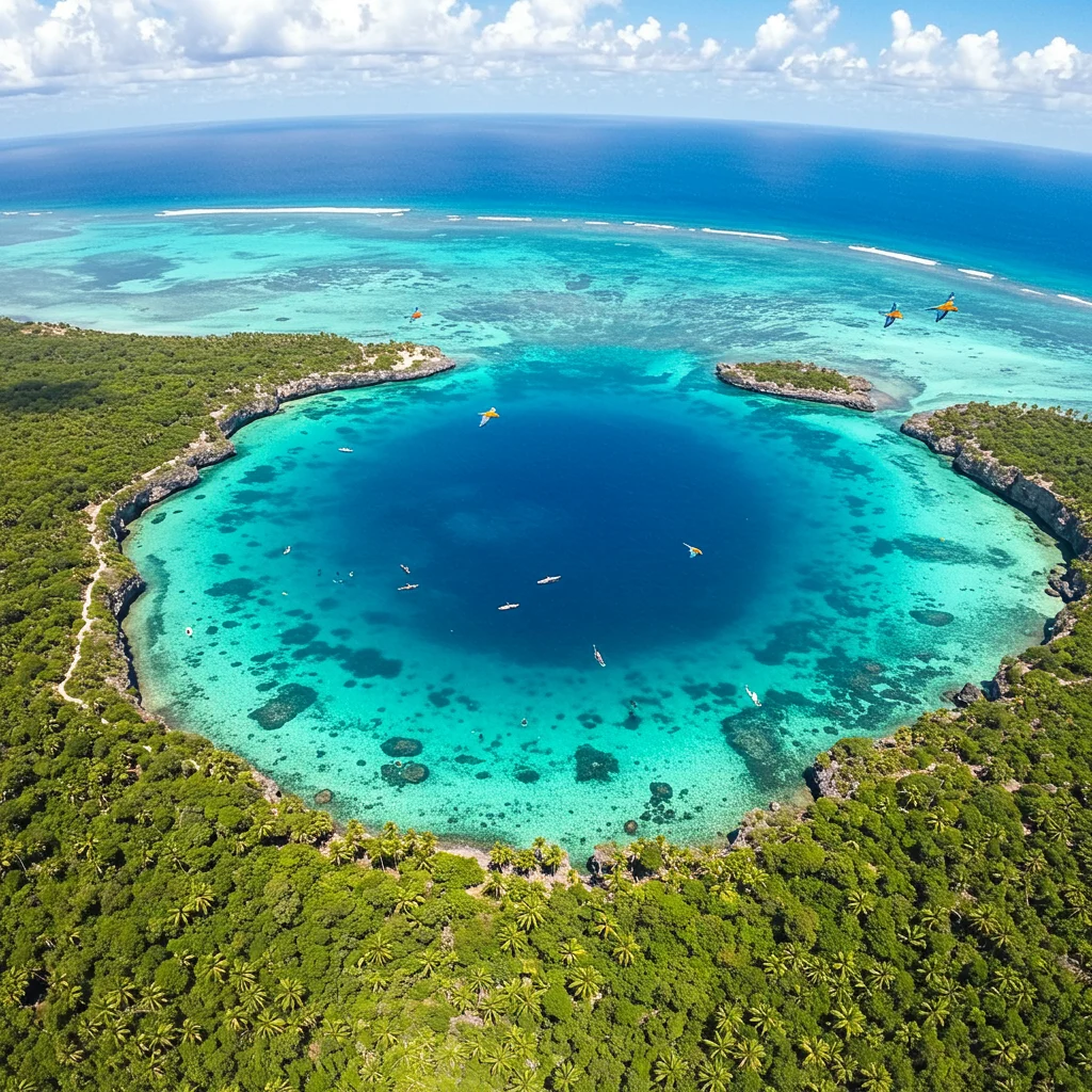Wildlife and Natural Beauty Around the Blue Hole