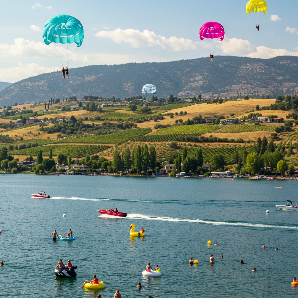 A Brief History of Parasailing in Kelowna
