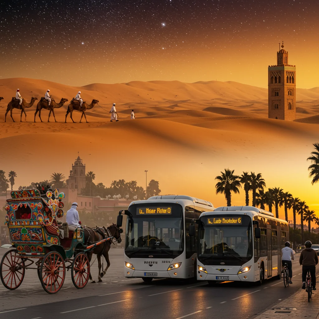 A Brief History of Transportation in Marrakech