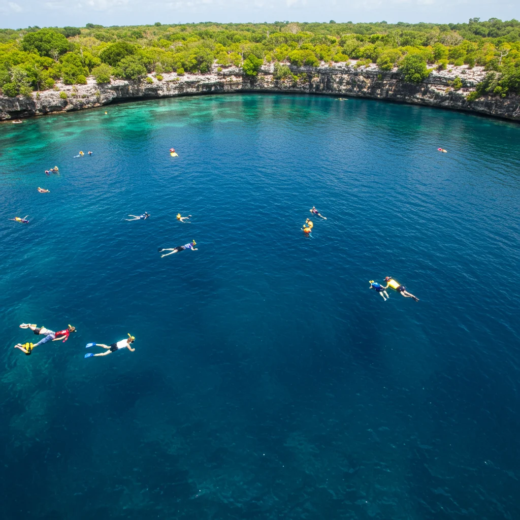 Are Guided Tours Available at the Blue Hole?