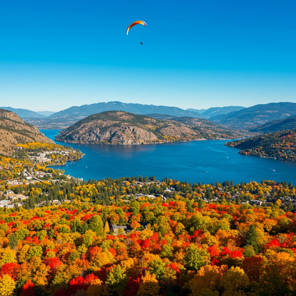 Best Time of Year to Parasail in Kelowna