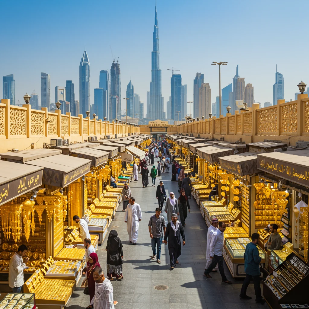 Beyond Deira: Exploring Other Gold Markets in Dubai