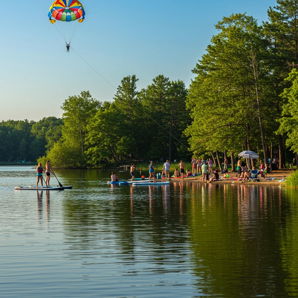 Combining Parasailing with Other Lake Activities