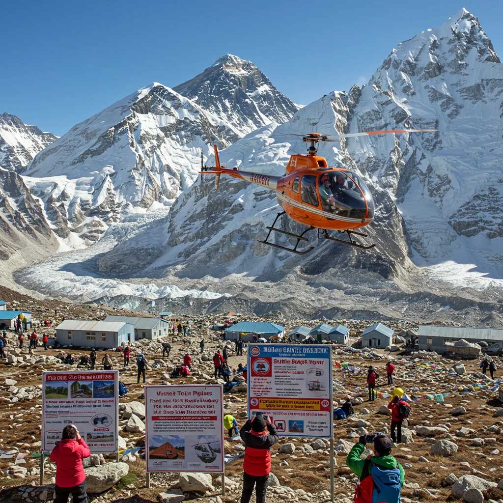 Frequently Asked Questions About Everest Base Camp Helicopter Tours