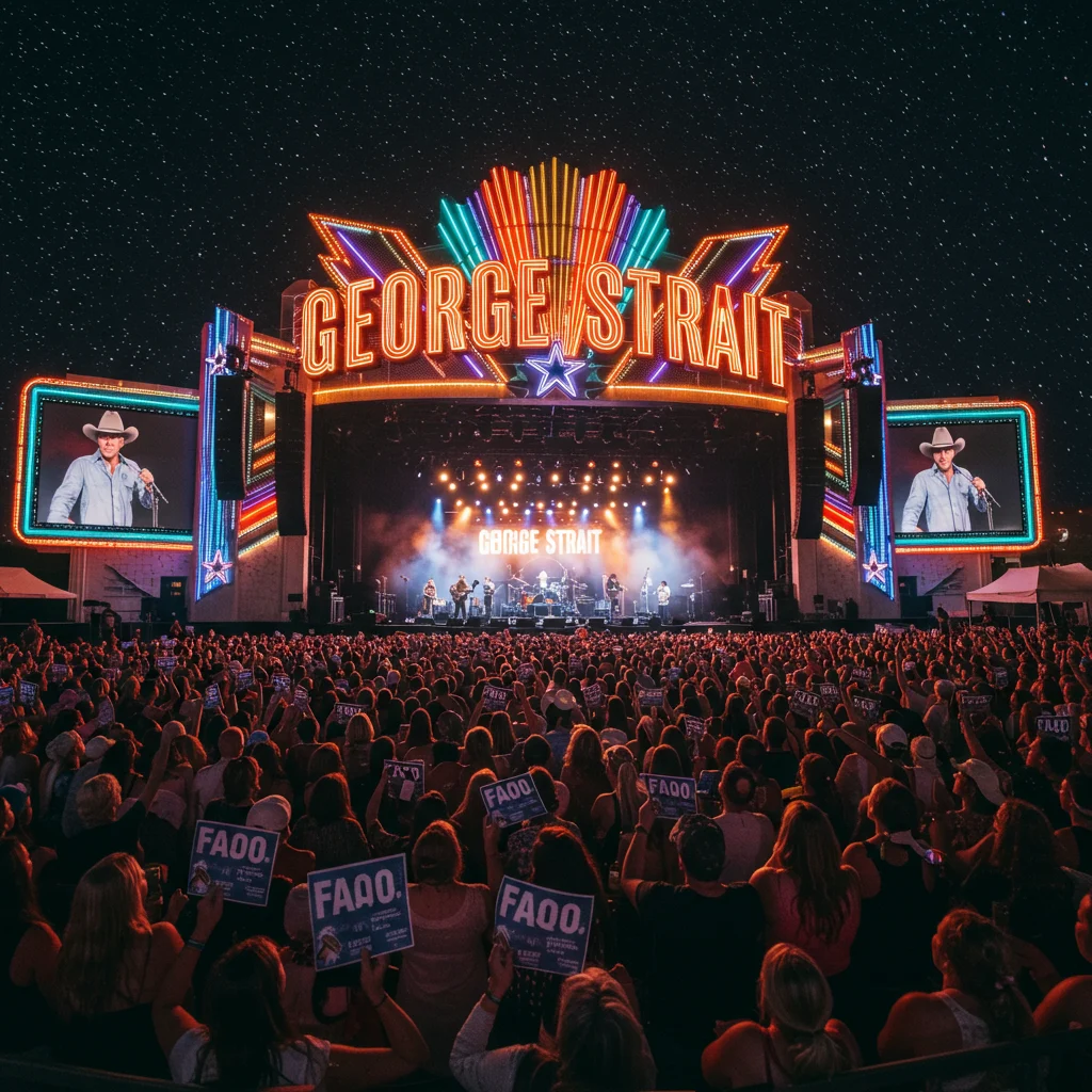 Frequently Asked Questions About George Strait Las Vegas 2025