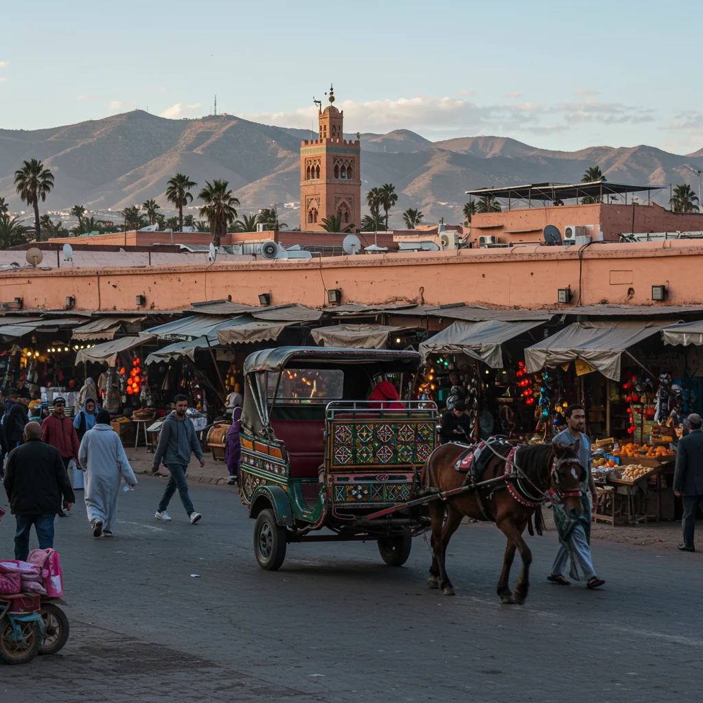 Horse-Drawn Carriages (Calèches): The Iconic Marrakech Experience