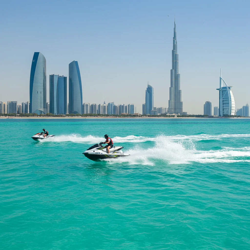 How Does Jet Skiing in Abu Dhabi Compare to Dubai?