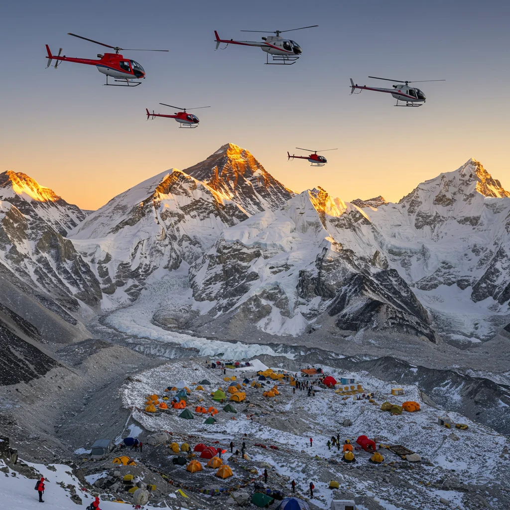 Overview of the Everest Base Camp Helicopter Experience