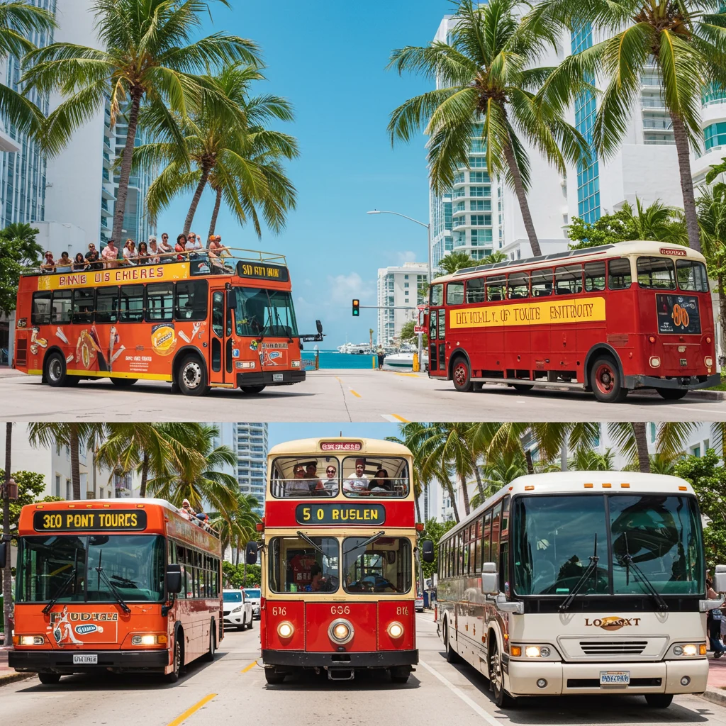 Types of Bus Tours Available in Miami