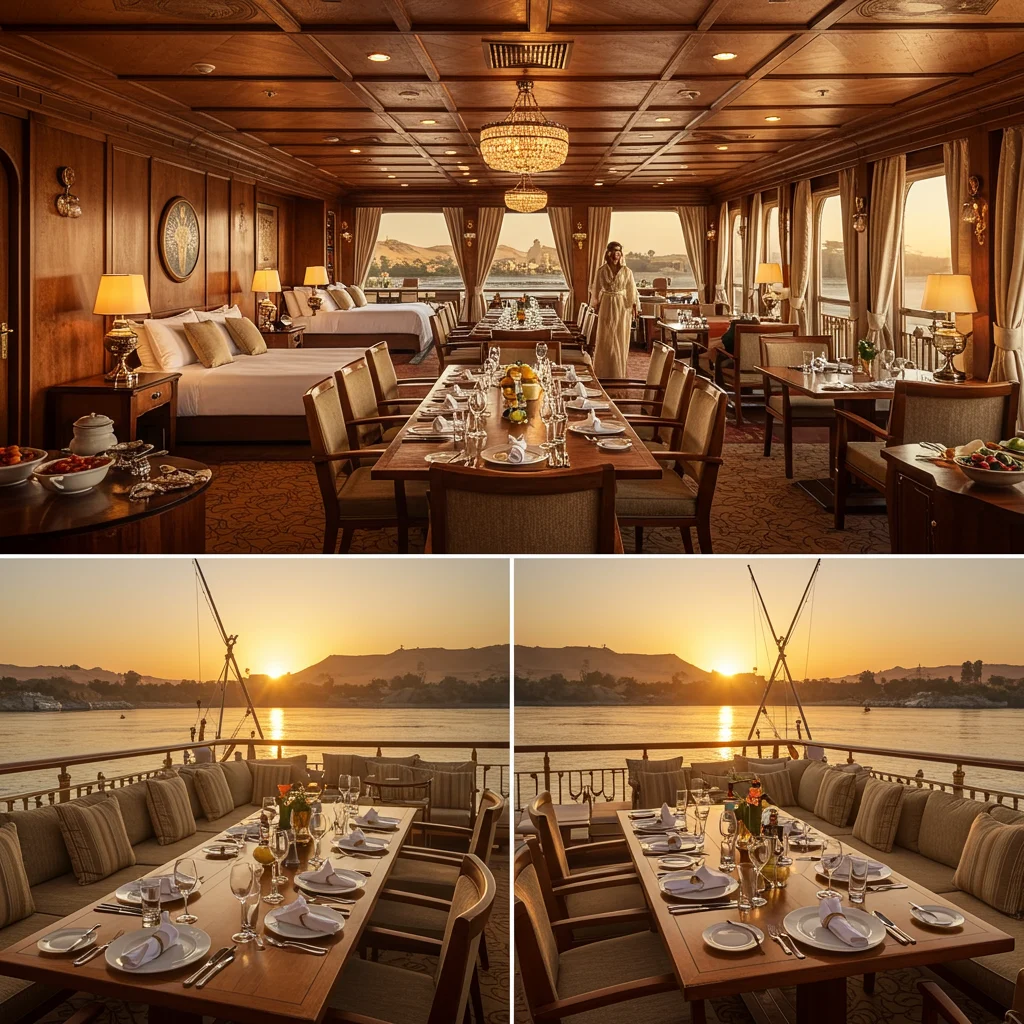 What Are the Accommodation Options on Nile Cruises?