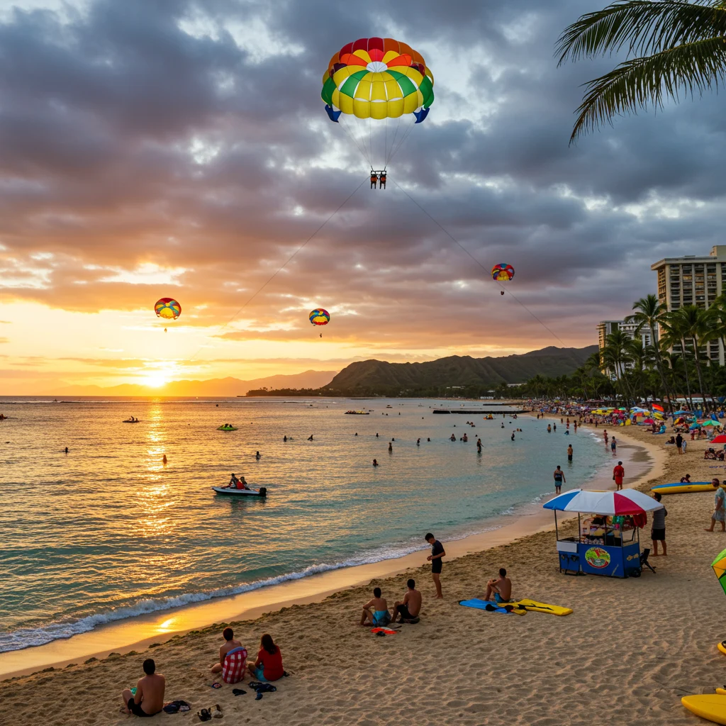 What Is the Cost of Parasailing in Honolulu?