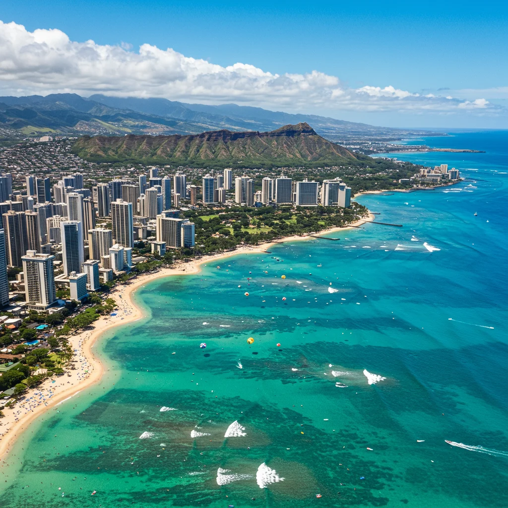 What Will You See While Parasailing Over Honolulu?