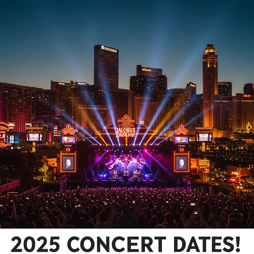 When and Where Are the 2025 Las Vegas Concert Dates?
