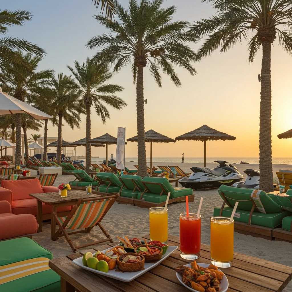 Where to Eat and Relax After Jet Skiing in Abu Dhabi