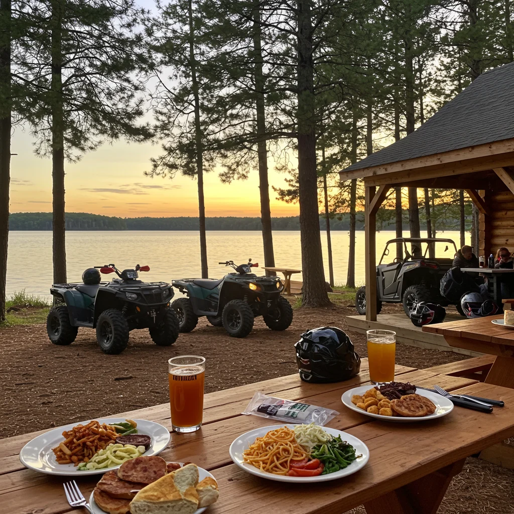 Where to Eat and Relax After Your ATV Ride