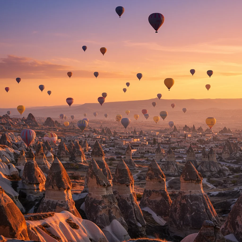 Why Is Turkey Famous for Hot Air Balloon Rides?