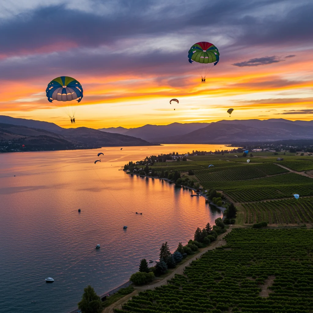 Why Parasail in Kelowna?
